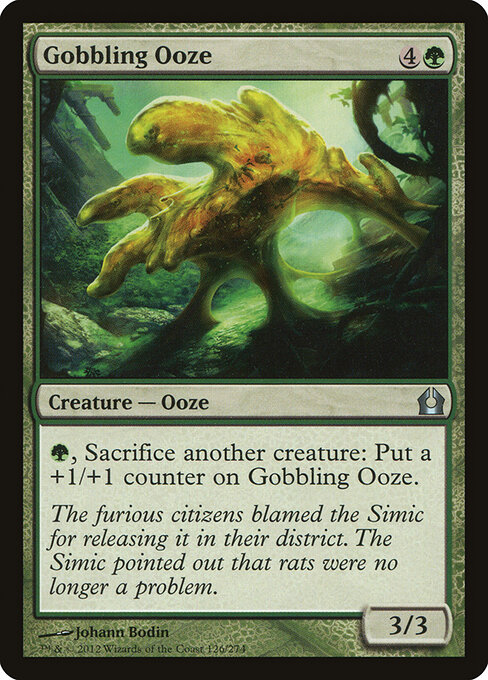 Return to Ravnica - 126 - Gobbling Ooze - Uncommon