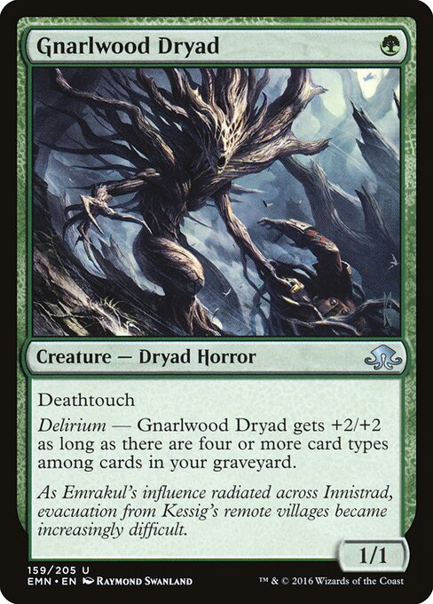 Eldritch Moon - 159 - Gnarlwood Dryad - Uncommon
