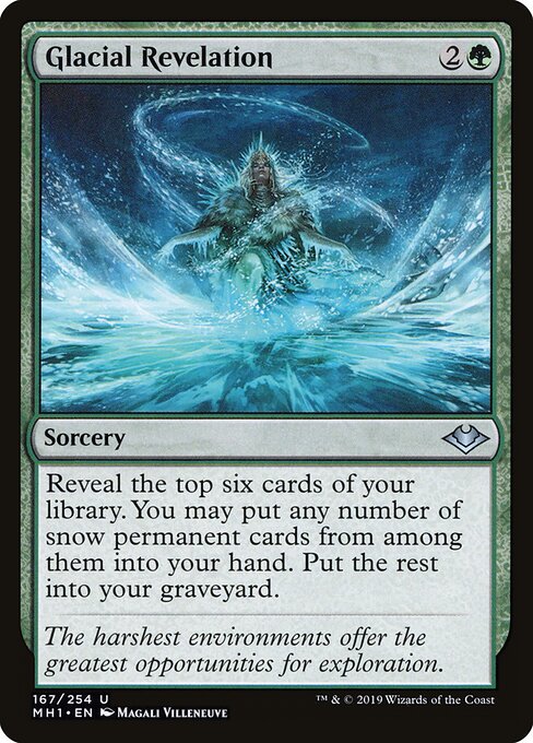 Modern Horizons - 167 - Glacial Revelation - Uncommon