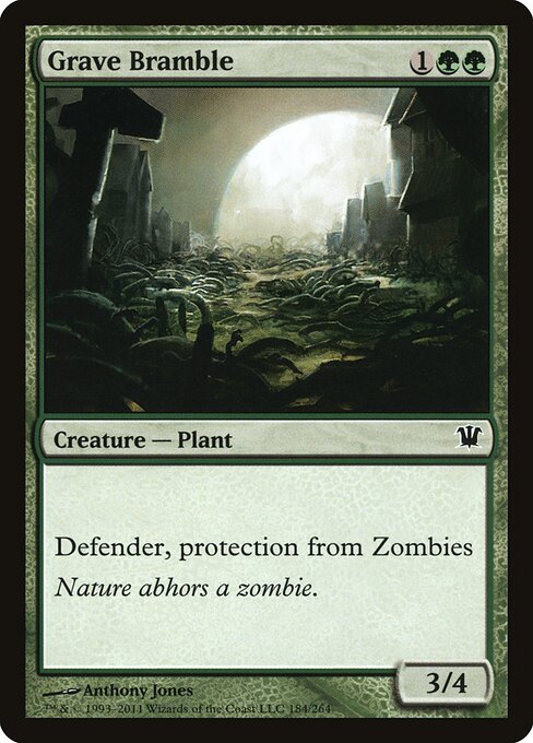 Innistrad - 184 - Grave Bramble - Common
