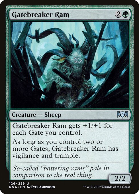 Ravnica Allegiance - 126 - Gatebreaker Ram - Uncommon