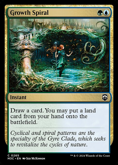Modern Horizons 3 Commander - 265 - Growth Spiral - Common
