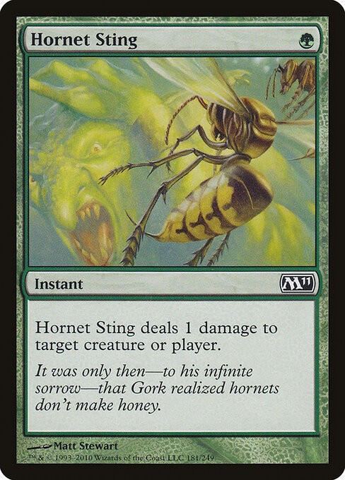Magic 2011 - 181 - Hornet Sting - Common