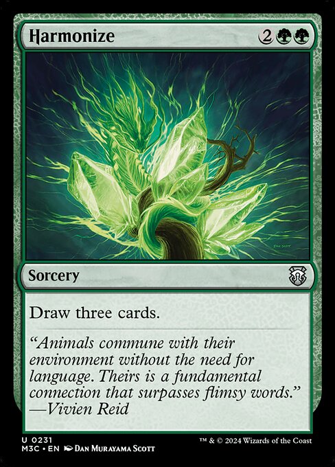 Modern Horizons 3 Commander - 231 - Harmonize - Uncommon