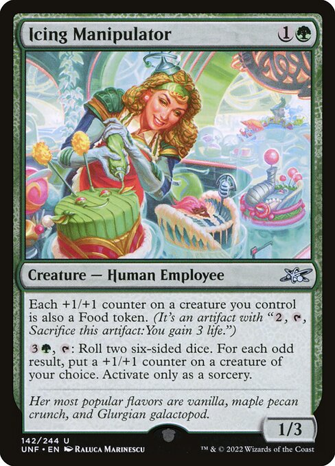 Unfinity - 142 - Icing Manipulator - Uncommon