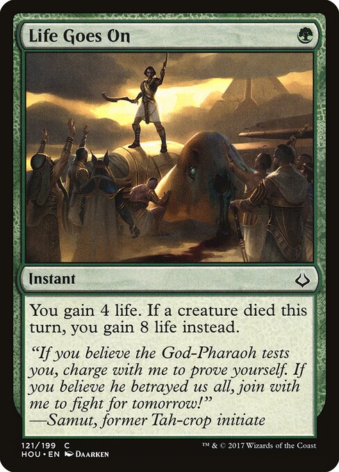 Hour of Devastation - 121 - Life Goes On - Common