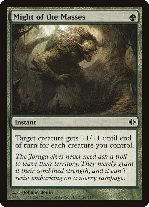 Rise of the Eldrazi - 196 - Might of the Masses - Common