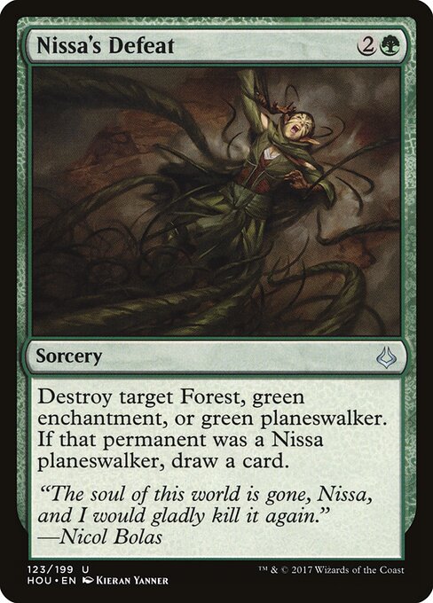 Hour of Devastation - 123 - Nissa's Defeat - Uncommon