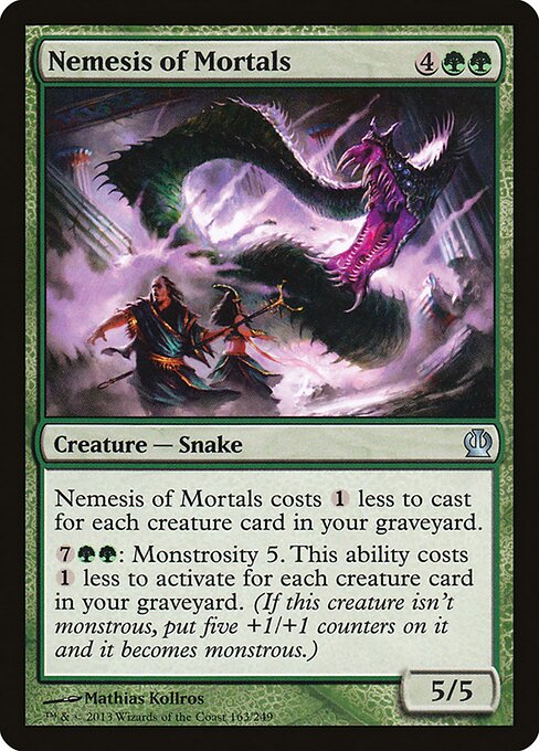 Theros - 163 - Nemesis of Mortals - Uncommon