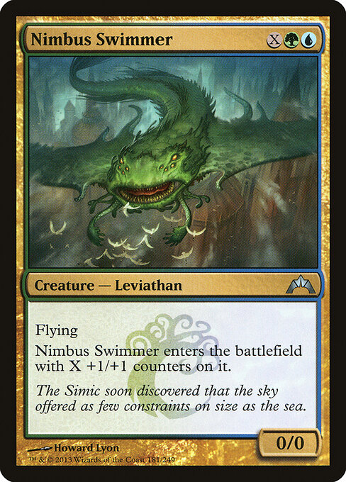 Gatecrash - 181 - Nimbus Swimmer - Uncommon