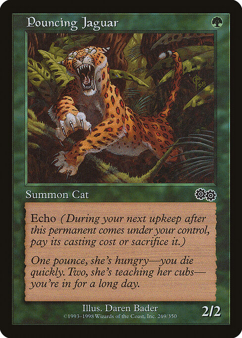 Urza's Saga - 269 - Pouncing Jaguar - Common