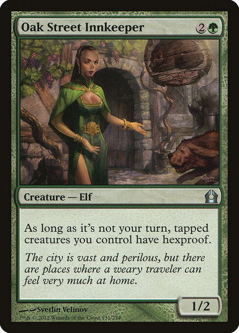 Return to Ravnica - 131 - Oak Street Innkeeper - Uncommon