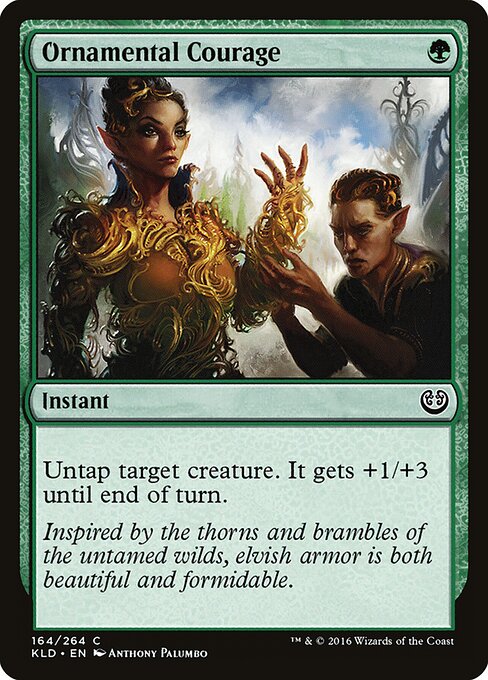 Kaladesh - 164 - Ornamental Courage - Common