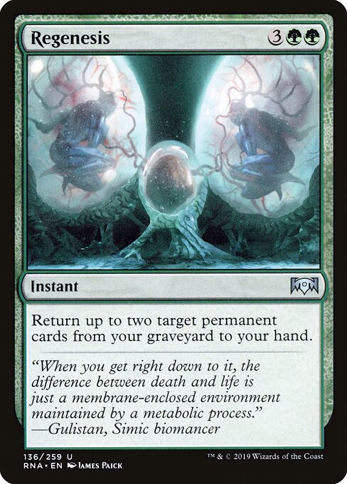 Ravnica Allegiance - 136 - Regenesis - Uncommon
