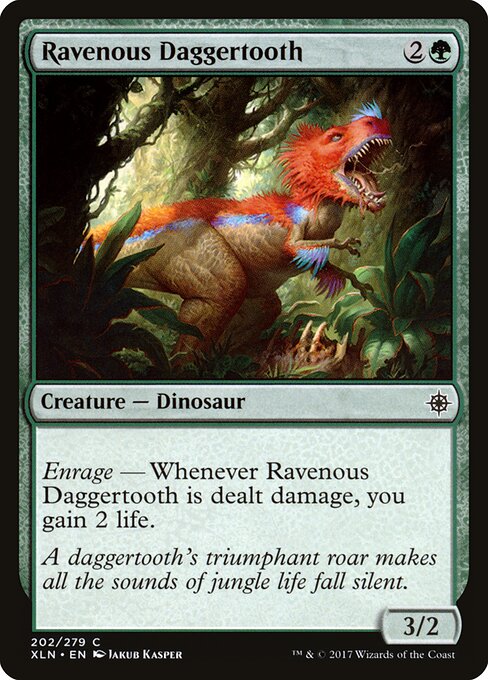 Ixalan - 202 - Ravenous Daggertooth - Common
