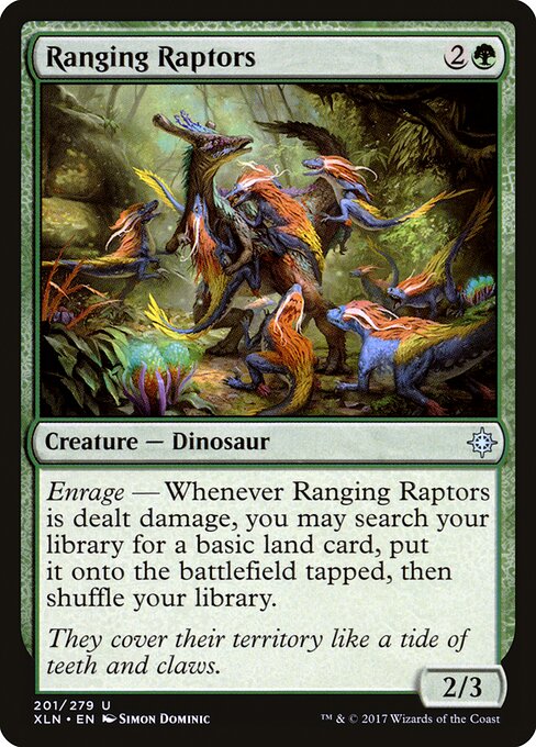Ixalan - 201 - Ranging Raptors - Uncommon