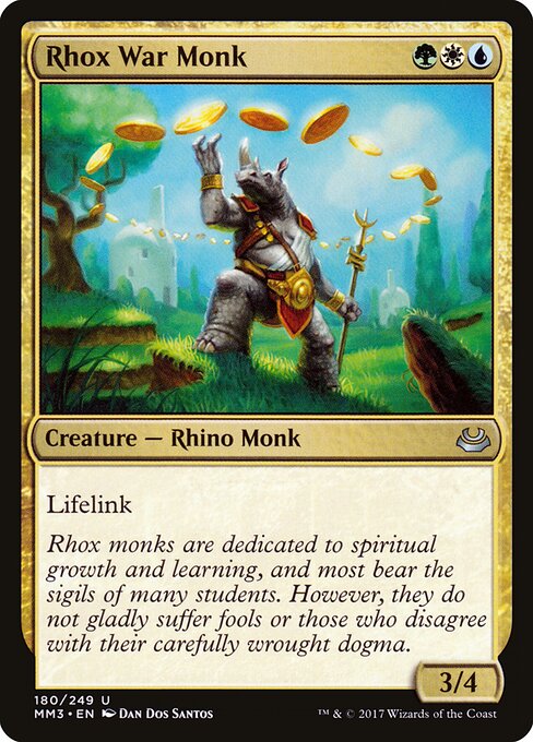 Modern Masters 2017 - 180 - Rhox War Monk - Uncommon