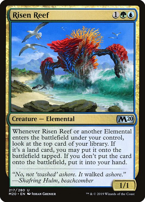 Core Set 2020 - 217 - Risen Reef - Uncommon