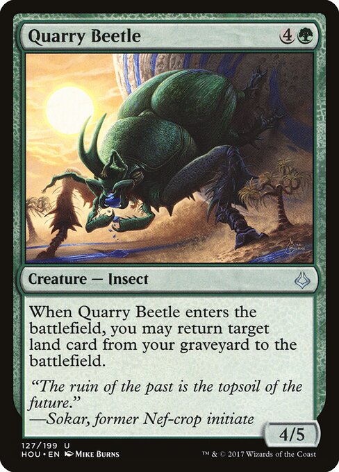 Hour of Devastation - 127 - Quarry Beetle - Uncommon