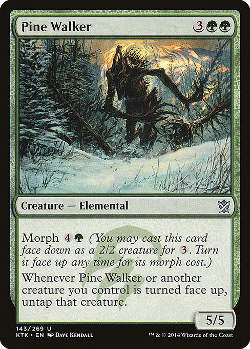 Khans of Tarkir - 143 - Pine Walker - Uncommon