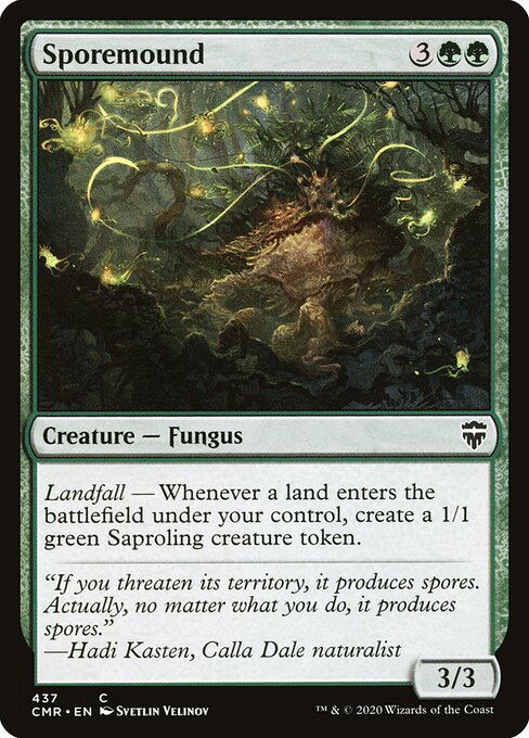 Commander Legends - 437 - Sporemound - Common
