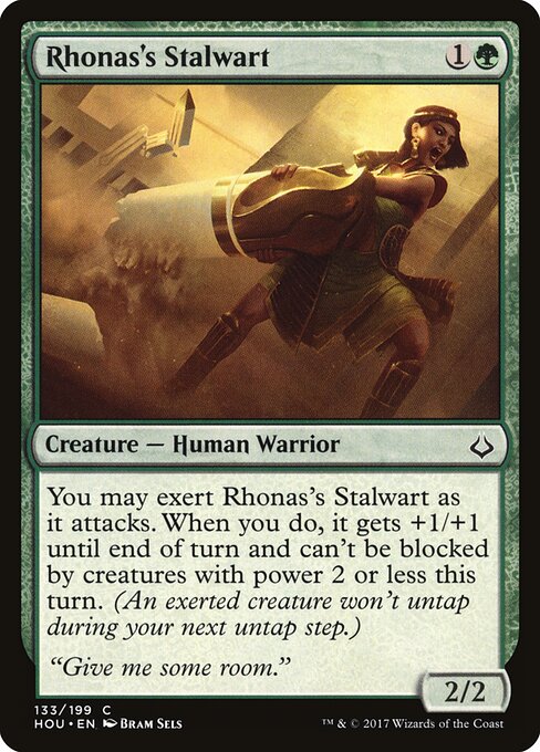 Hour of Devastation - 133 - Rhonas's Stalwart - Common