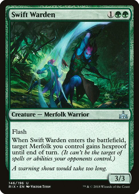 Rivals of Ixalan - 146 - Swift Warden - Uncommon