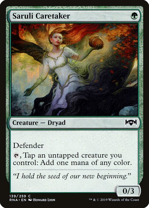 Ravnica Allegiance - 139 - Saruli Caretaker - Common