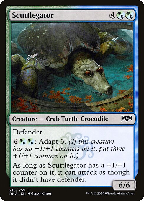 Ravnica Allegiance - 218 - Scuttlegator - Common