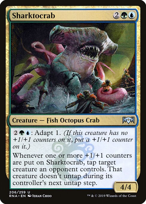 Ravnica Allegiance - 206 - Sharktocrab - Uncommon