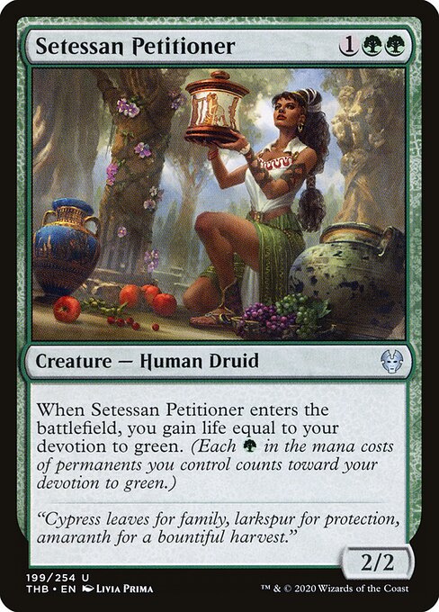 Theros Beyond Death - 199 - Setessan Petitioner - Uncommon