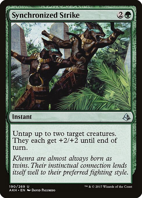 Amonkhet - 190 - Synchronized Strike - Uncommon