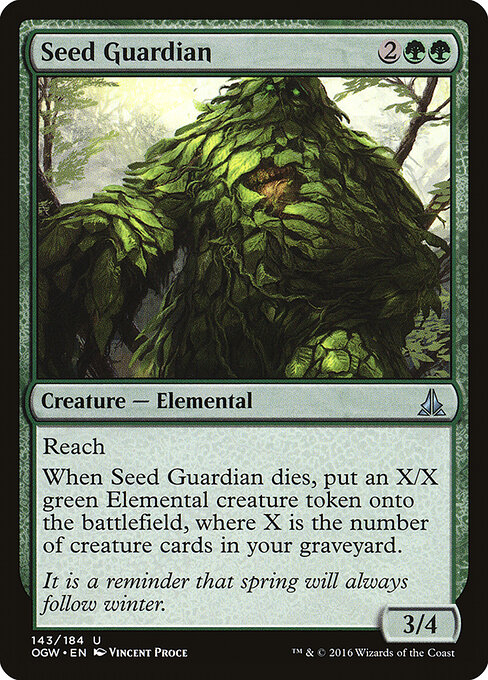 Oath of the Gatewatch - 143 - Seed Guardian - Uncommon