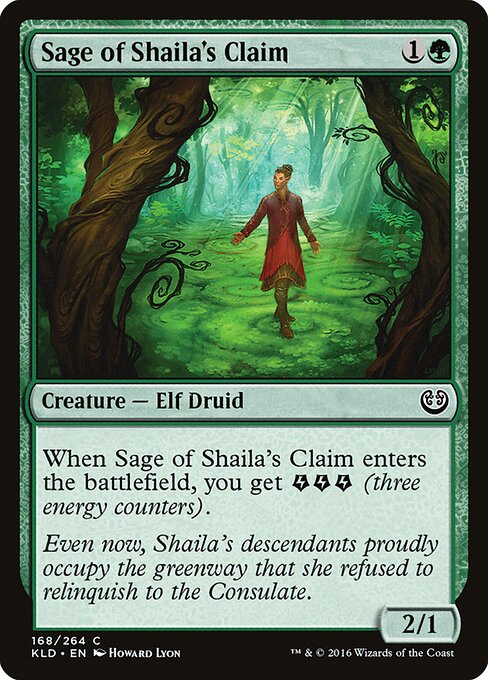 Kaladesh - 168 - Sage of Shaila's Claim - Common