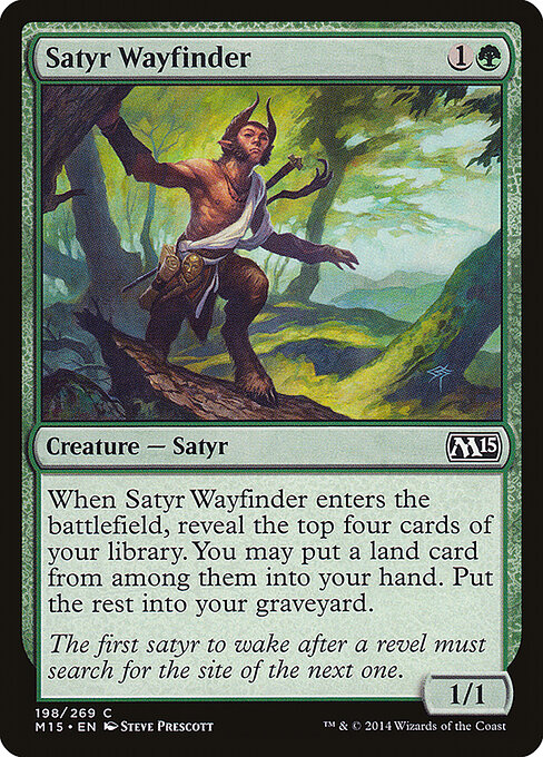 Magic 2015 - 198 - Satyr Wayfinder - Common