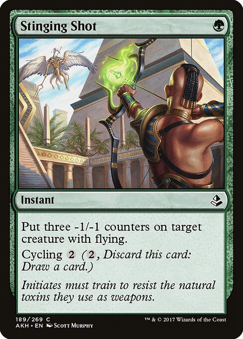 Amonkhet - 189 - Stinging Shot - Common