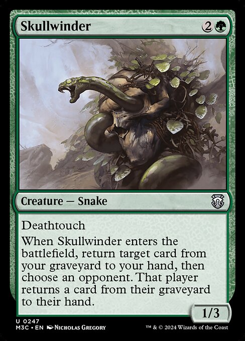 Modern Horizons 3 Commander - 247 - Skullwinder - Uncommon