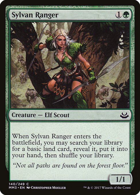 Modern Masters 2017 - 140 - Sylvan Ranger - Common