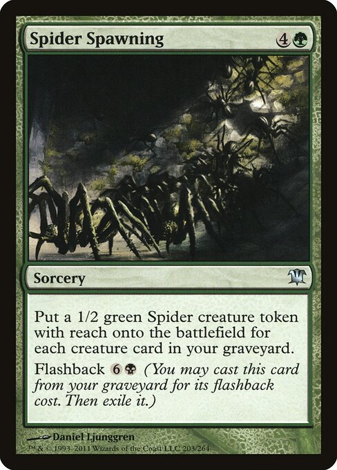Innistrad - 203 - Spider Spawning - Uncommon