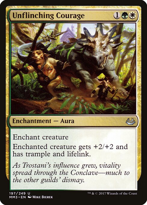 Modern Masters 2017 - 197 - Unflinching Courage - Uncommon