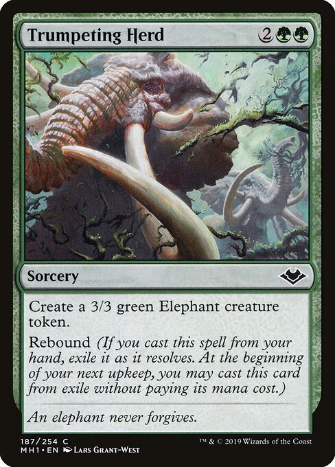 Modern Horizons - 187 - Trumpeting Herd - Common