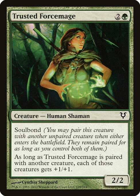 Avacyn Restored - 199 - Trusted Forcemage - Common