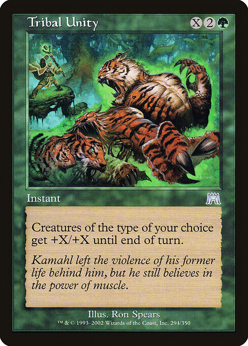Onslaught - 294 - Tribal Unity - Uncommon