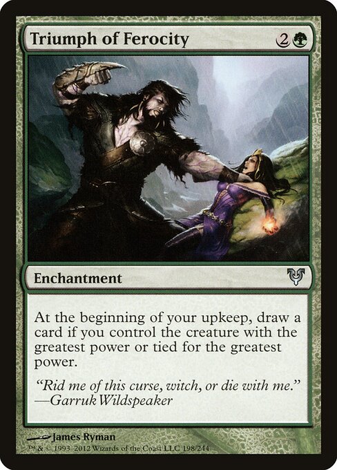 Avacyn Restored - 198 - Triumph of Ferocity - Uncommon