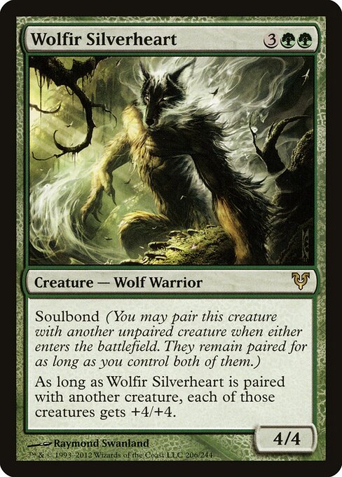 Avacyn Restored - 206 - Wolfir Silverheart - Rare