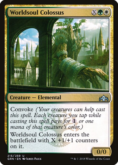 Guilds of Ravnica - 215 - Worldsoul Colossus - Uncommon