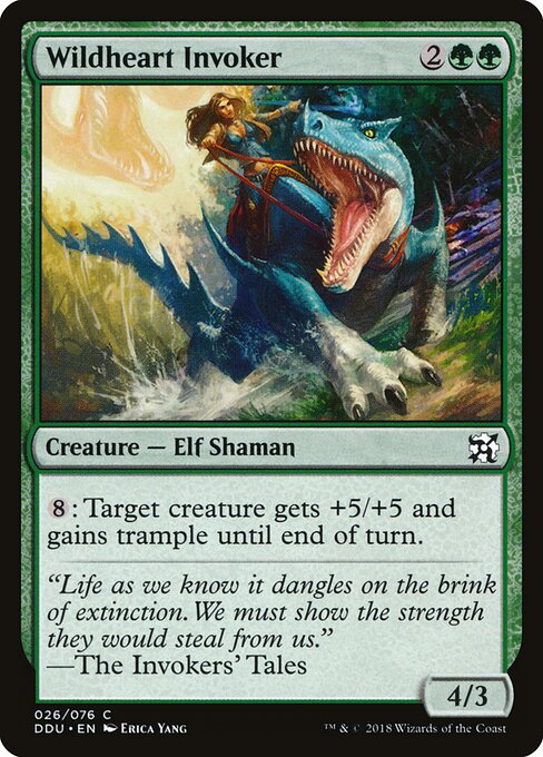 Duel Decks: Elves vs. Inventors - 26 - Wildheart Invoker - Common