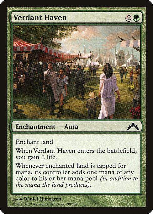 Gatecrash - 138 - Verdant Haven - Common