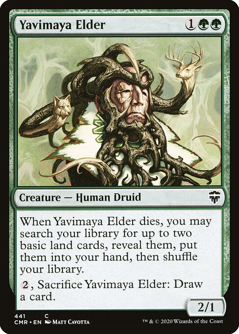 Commander Legends - 441 - Yavimaya Elder - Common