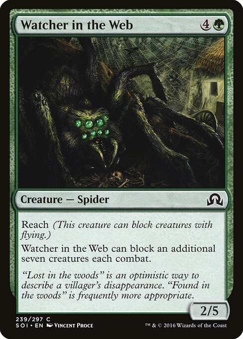 Shadows over Innistrad - 239 - Watcher in the Web - Common